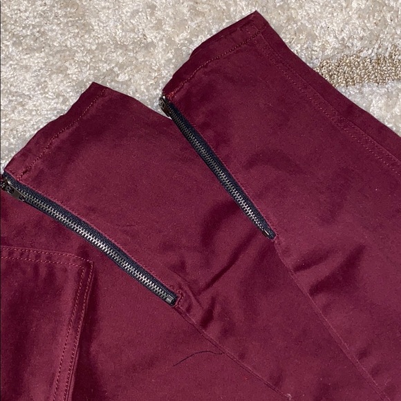 Burgundy Pants - Picture 4 of 5